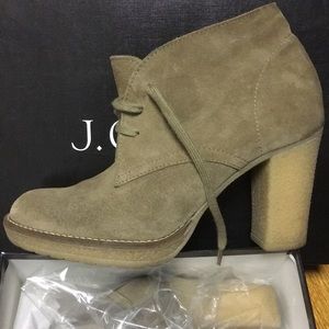 JCREW Macalister high-heel ankle boots, size 8